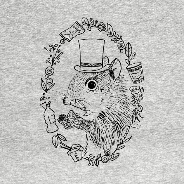 A Gentleman Squirrel by Das Brooklyn